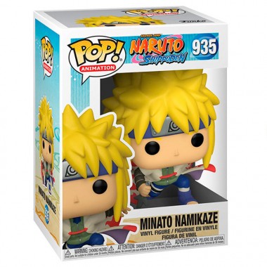 Figurine Pop Minato Namikaze accroupi (Naruto Shippuden)