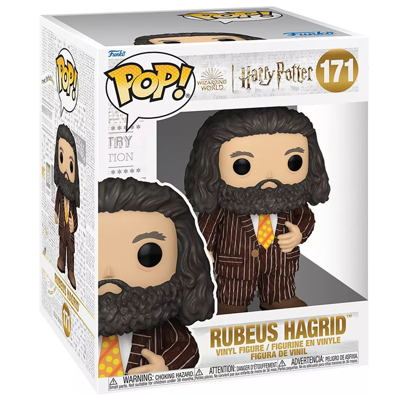 Figurine Pop Rubeus Hagrid with hairy suit (Harry Potter)