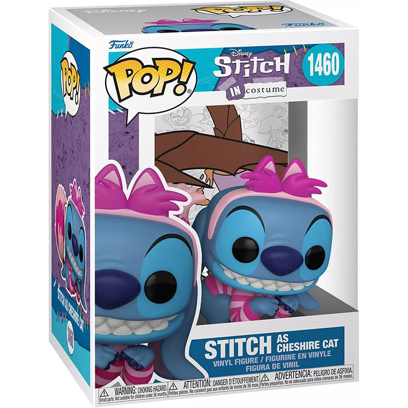 Figurine Pop Stitch as Cheshire Cat (Stitch in Costume)