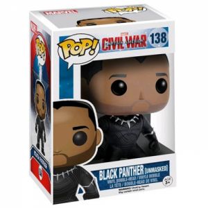 Figurine Pop Black Panther Unmasked (Captain America Civil War)