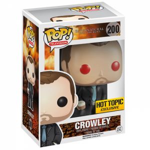 Figurine Pop Crowley yeux rouges (Supernatural)