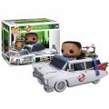 Figurine Pop Ecto 1 with Zeddemore (Ghostbusters)