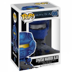 Figurine Pop Spartan Warrior Blue (Halo 4)
