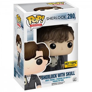 Figurine Pop Sherlock with skull (Sherlock)