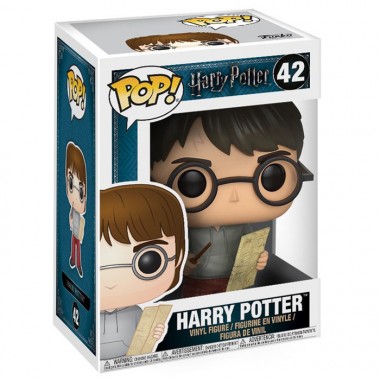 Figurine Pop Harry Potter with marauder map (Harry Potter)