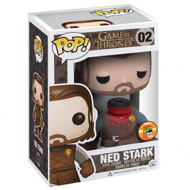 Figurine Pop Ned Stark avec tête coupée (Game Of Thrones)