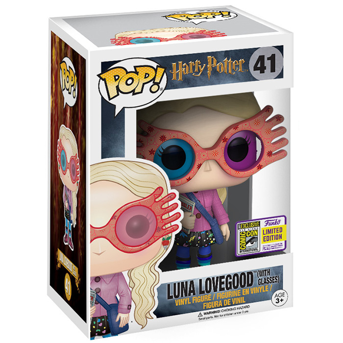 Figurine Pop Luna Lovegood avec lunettes (Harry Potter) #41 pas cher