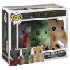 Figurines Pop Rhaegal, Viserion et Drogon (Game Of Thrones)