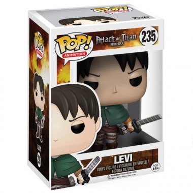 Figurine Pop Levi (Attack On Titan)