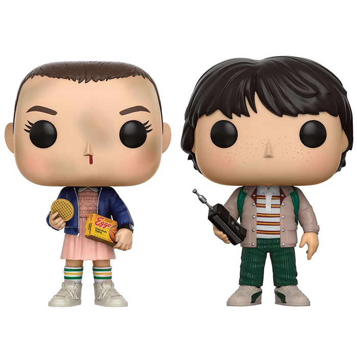 Figurines Pop Eleven with eggos et Mike (Stranger Things)
