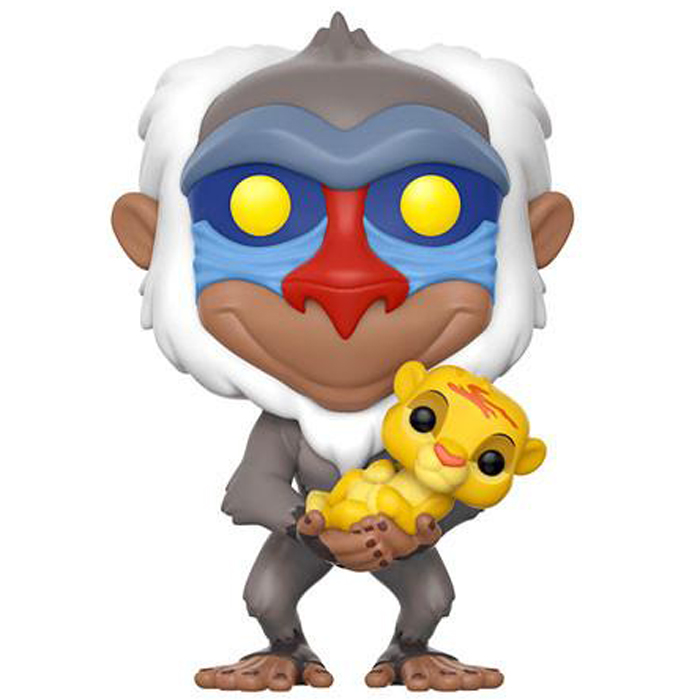 Figurine Pop Rafiki with Simba (Le Roi Lion)