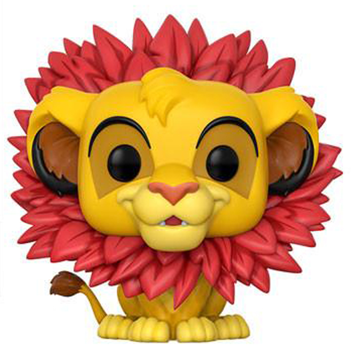 Figurine Pop Simba crinière de feuilles (Le Roi Lion)