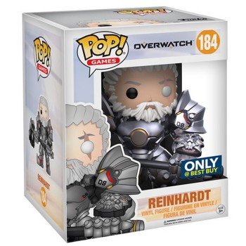Figurine Pop Reinhardt unmasked (Overwatch)