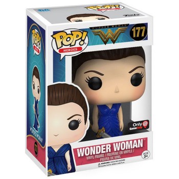 Figurine Pop Wonder Woman blue gown (Wonder Woman)