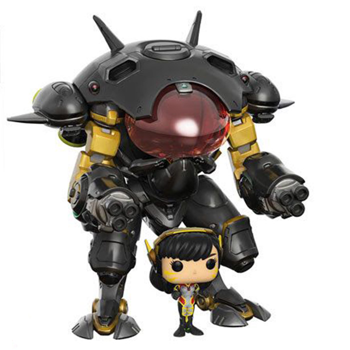 Figurine Pop D.Va with Meka carbone (Overwatch) #177 pas cher