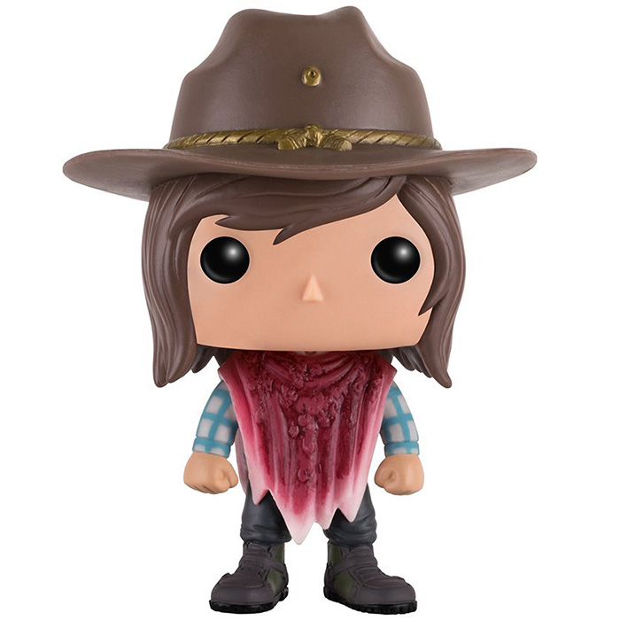 Figurine Pop Carl Grimes poncho (The Walking Dead)