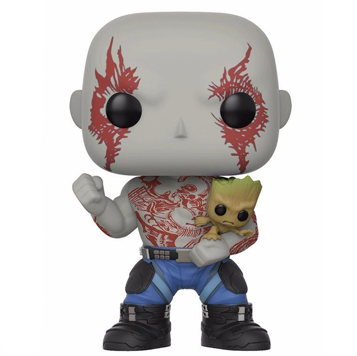 Figurine Pop Drax with Groot (Guardians Of The Galaxy Vol. 2)