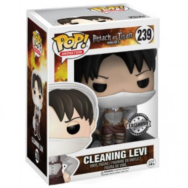 Figurine Pop cleaning Levi (Attack On Titan)