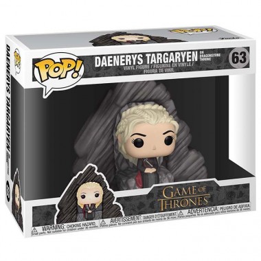 Figurine Pop Daenerys Targaryen on Dragonstone throne (Game Of Thrones)
