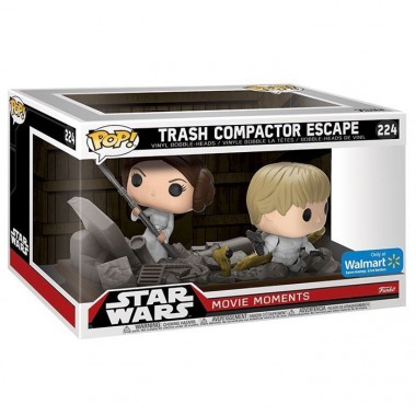 Figurines Pop Movie Moments Trash compactor escape (Star Wars)