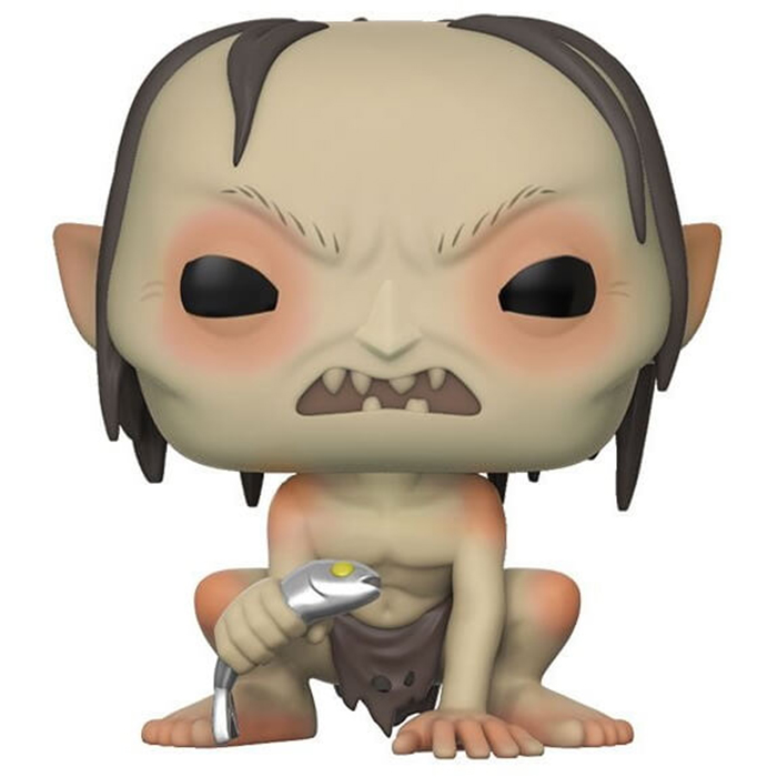 Figurine Pop Gollum avec poisson chase (The Lord Of The Rings)