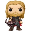 Figurine Pop Thor holding Surtur's faceplate (Thor Ragnarok)