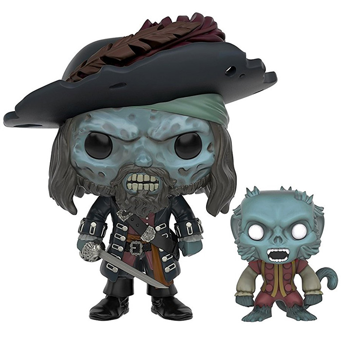 Figurine Pop Cursed Barbossa (Pirates Of The Caribbean) #208 pas