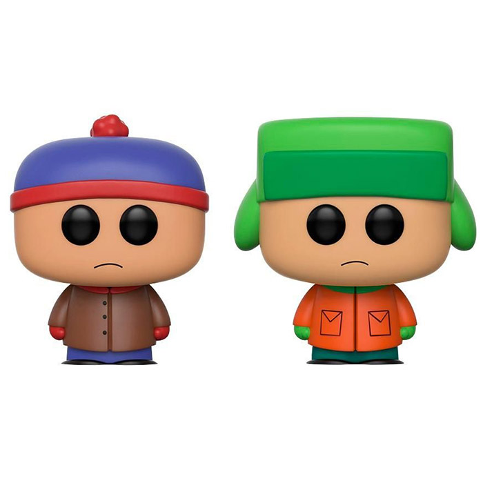 Figurines Pop Stan et Kyle (South Park)