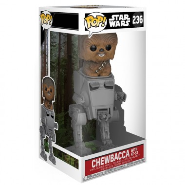 Figurine Pop Chewbacca with AT-ST (Star Wars)