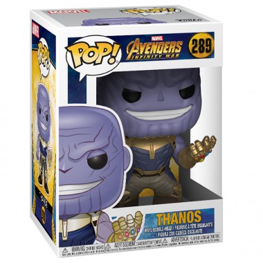 Figurine Pop Thanos with gauntlet (Avengers Infinity War)