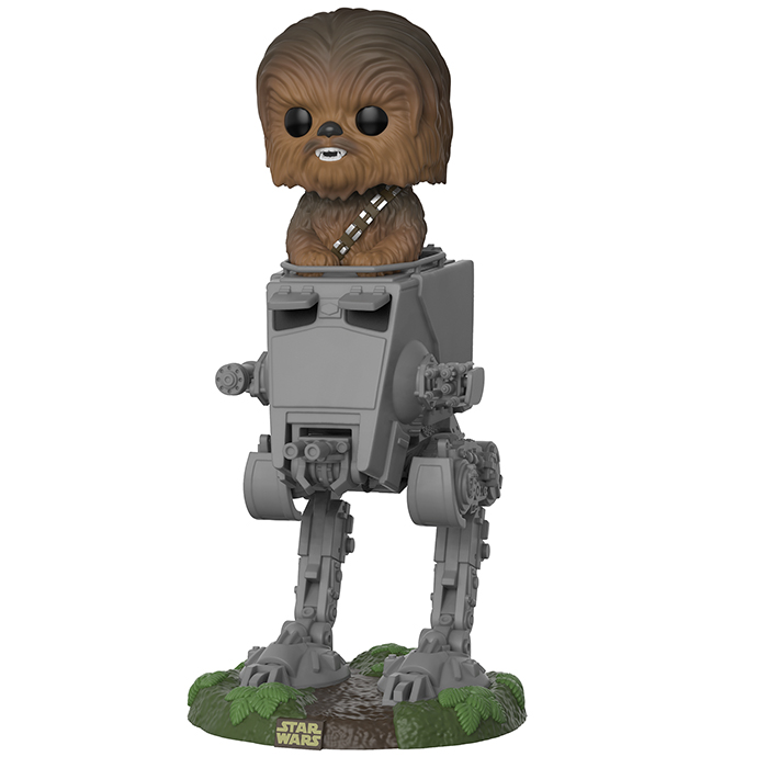 Figurine Pop Chewbacca with AT-ST (Star Wars)