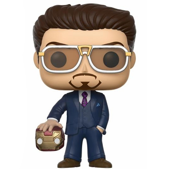 Figurine Pop Tony Stark with Iron Man mask (Spiderman homecoming)