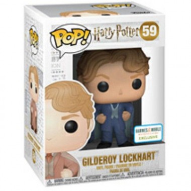 Figurine Pop Gilderoy Lockhart costume bleu (Harry Potter)