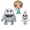 Figurines Pop Elsa, Marshmallow et Olaf (La Reine Des Neiges)