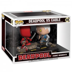 Figurines Pop Comic Moments Deadpool VS Cable (Deadpool)