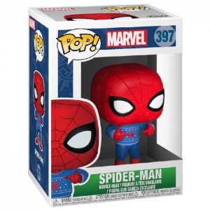 Figurine Pop Holiday Spiderman (Marvel)