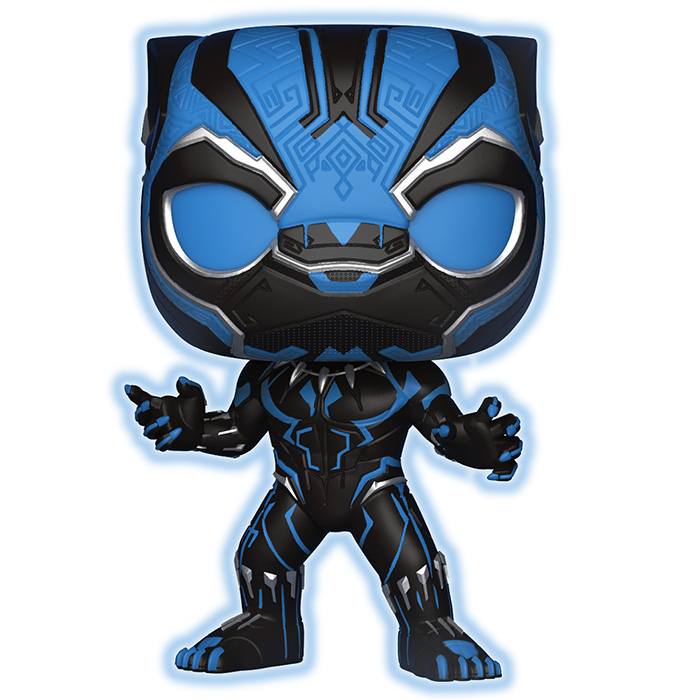 Figurine Pop Black Panther glows in the dark (Black Panther)