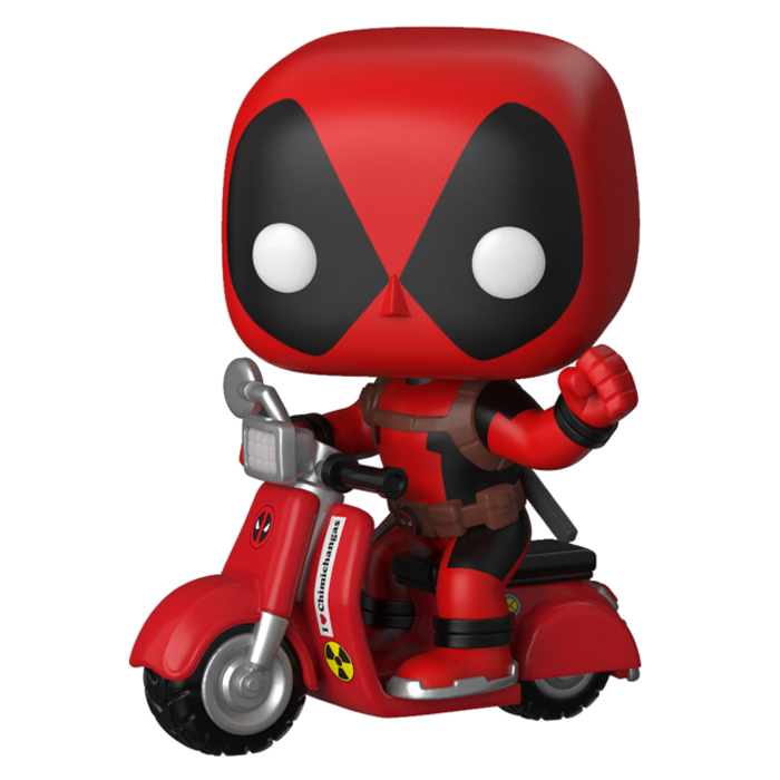 Figurine Pop Deadpool on scooter (Deadpool)