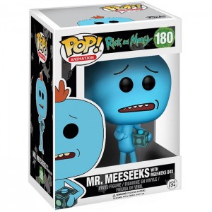 Figurine Pop Mr Meeseeks with Meeseeks box (Rick and Morty)