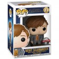 Figurine Pop Newt Scamander sortant de sa valise (The Crimes Of Grindelwald)