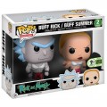 Figurines Pop Buff Rick et Buff Summer (Rick and Morty)