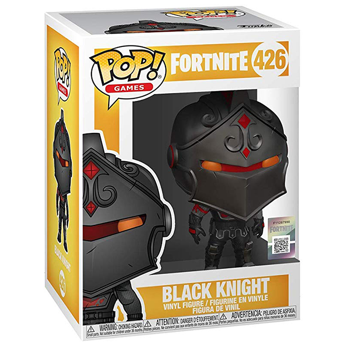 Figurine Funko Pop Black Knight (Fortnite) dans sa boîte