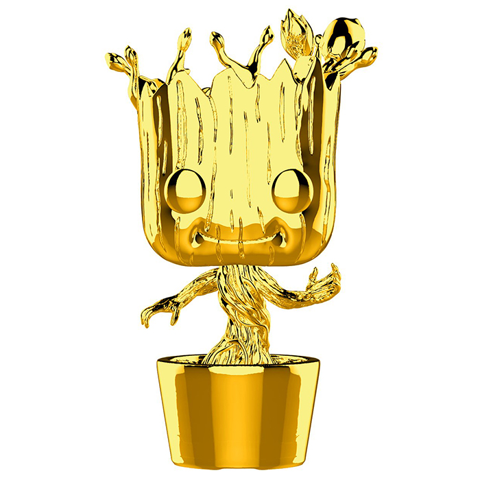 Figurine Pop Groot Gold (Marvel)