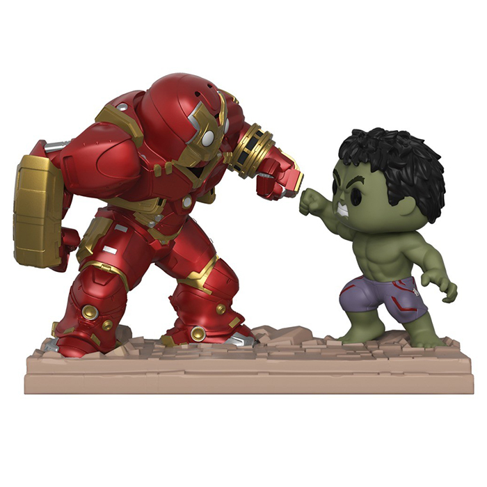 Figurines Pop Movie Moments Hulkbuster VS Hulk (Avengers Age Of Ultron)
