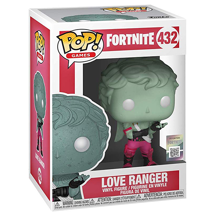 Figurine Funko Pop Love Ranger (Fortnite) dans sa boîte