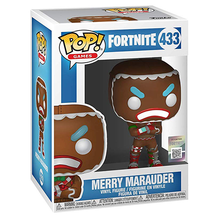 Figurine Funko Pop Merry Marauder (Fortnite) dans sa boîte