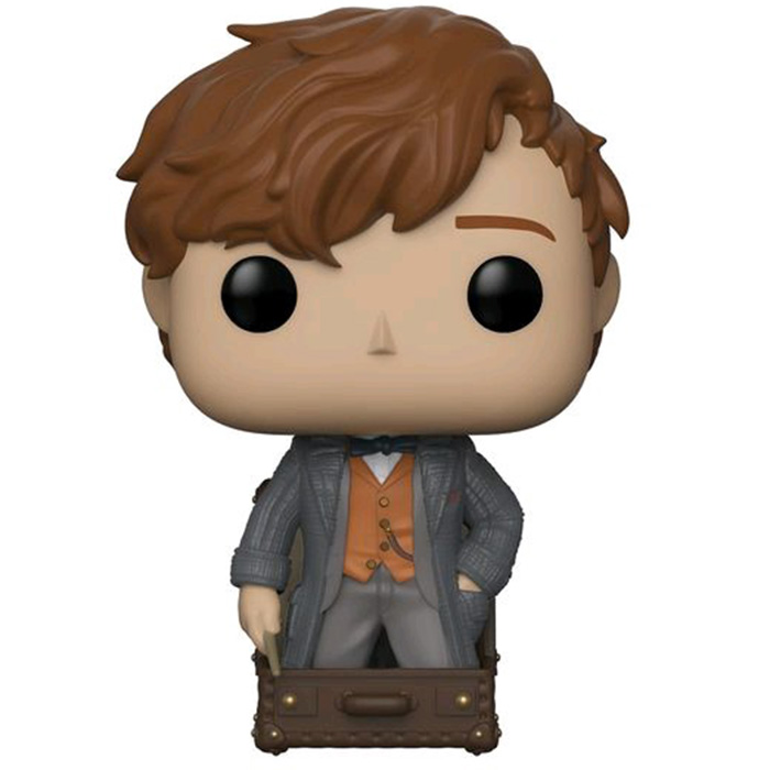 Figurine Pop Newt Scamander sortant de sa valise (The Crimes Of Grindelwald)