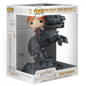Figurine Pop Movie Moments Ron Weasley riding chess piece (Harry Potter)