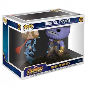 Figurines Pop Movie Moments Thor VS Thanos (Avengers Infinity War)
