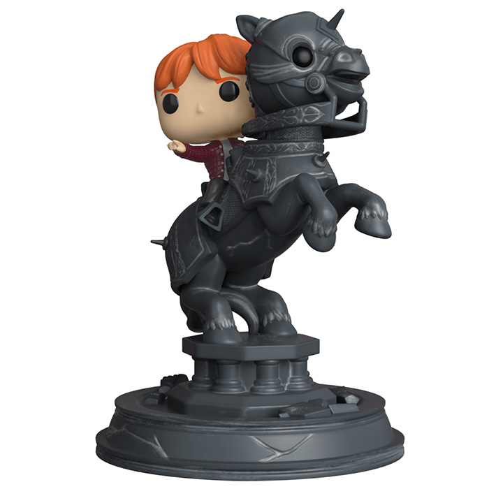 Figurine Pop Movie Moments Ron Weasley riding chess piece (Harry Potter)